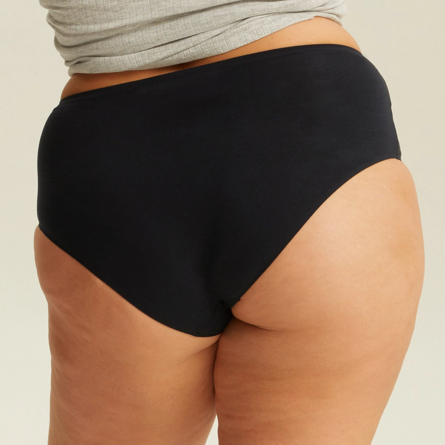 Culotte Très Haute One Size Noire JUST ONE COTON 2 Culotte Très Haute One Size Noire JUST ONE COTON – Image 2