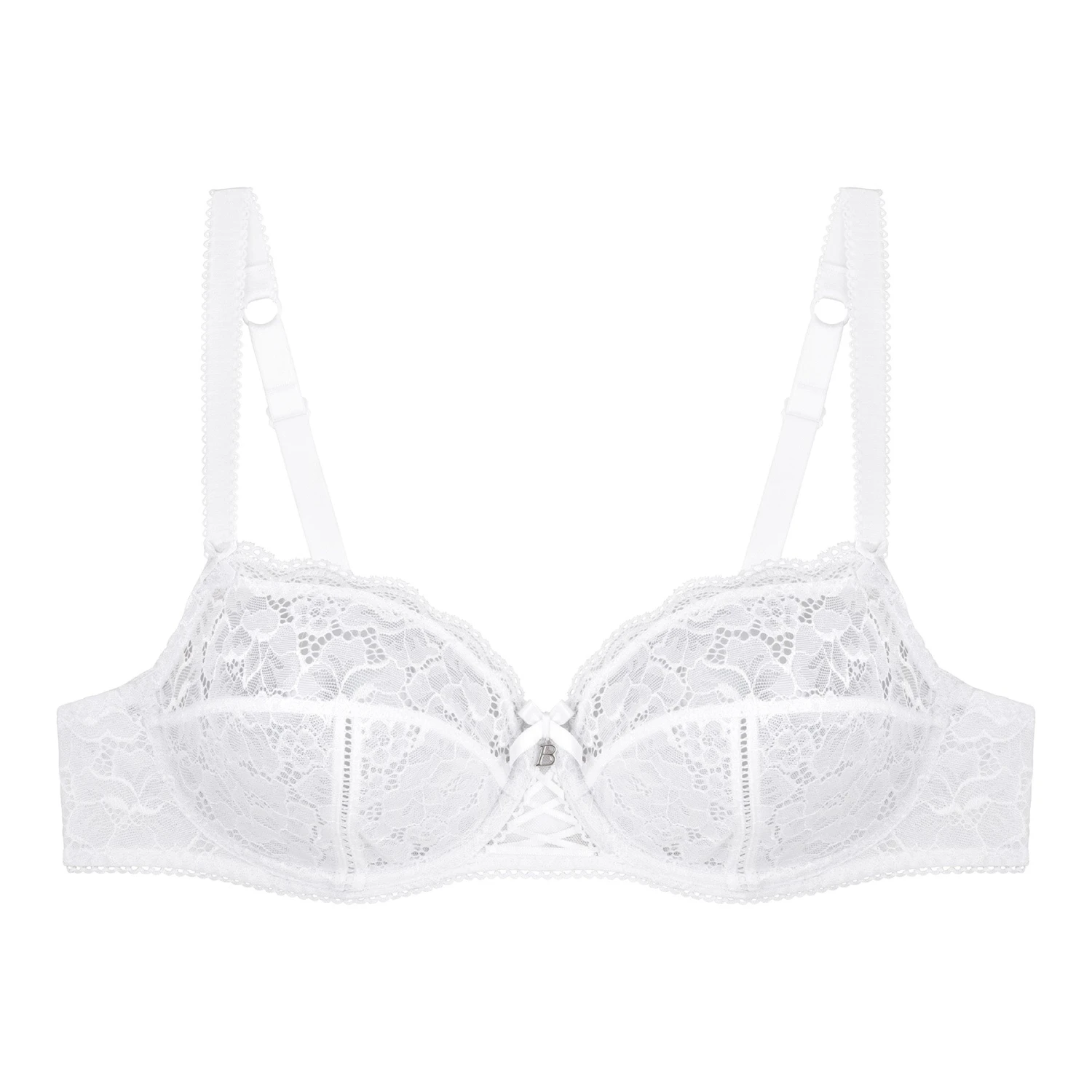Soutien-gorge Emboîtant Avec Armatures Star White Luccia 1 Soutien-gorge Emboîtant Avec Armatures Star White Luccia