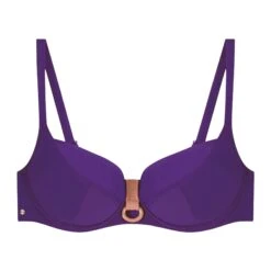 Haut De Maillot Avec Armatures Violet MADDELANA