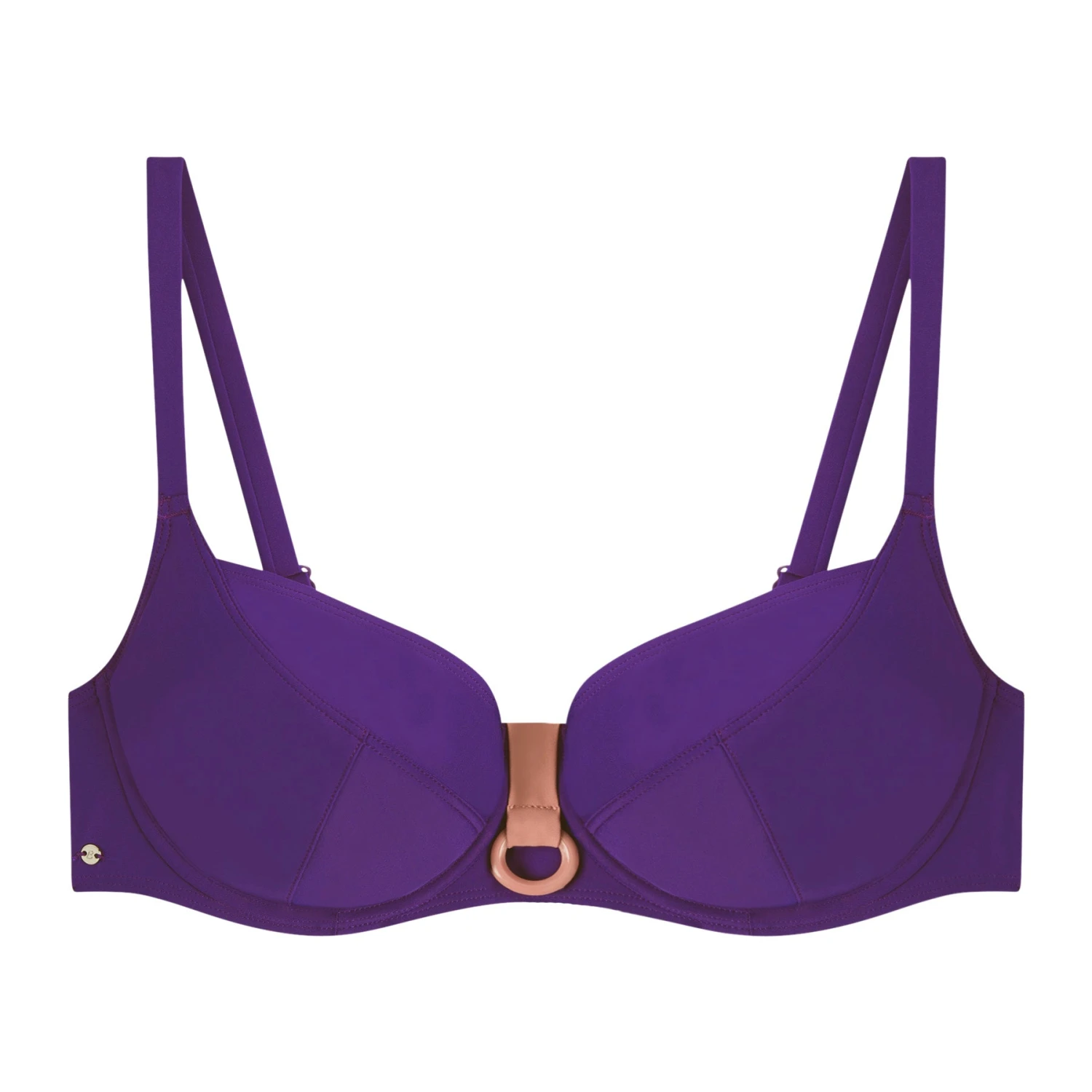 Haut De Maillot Avec Armatures Violet MADDELANA 1 Haut De Maillot Avec Armatures Violet MADDELANA