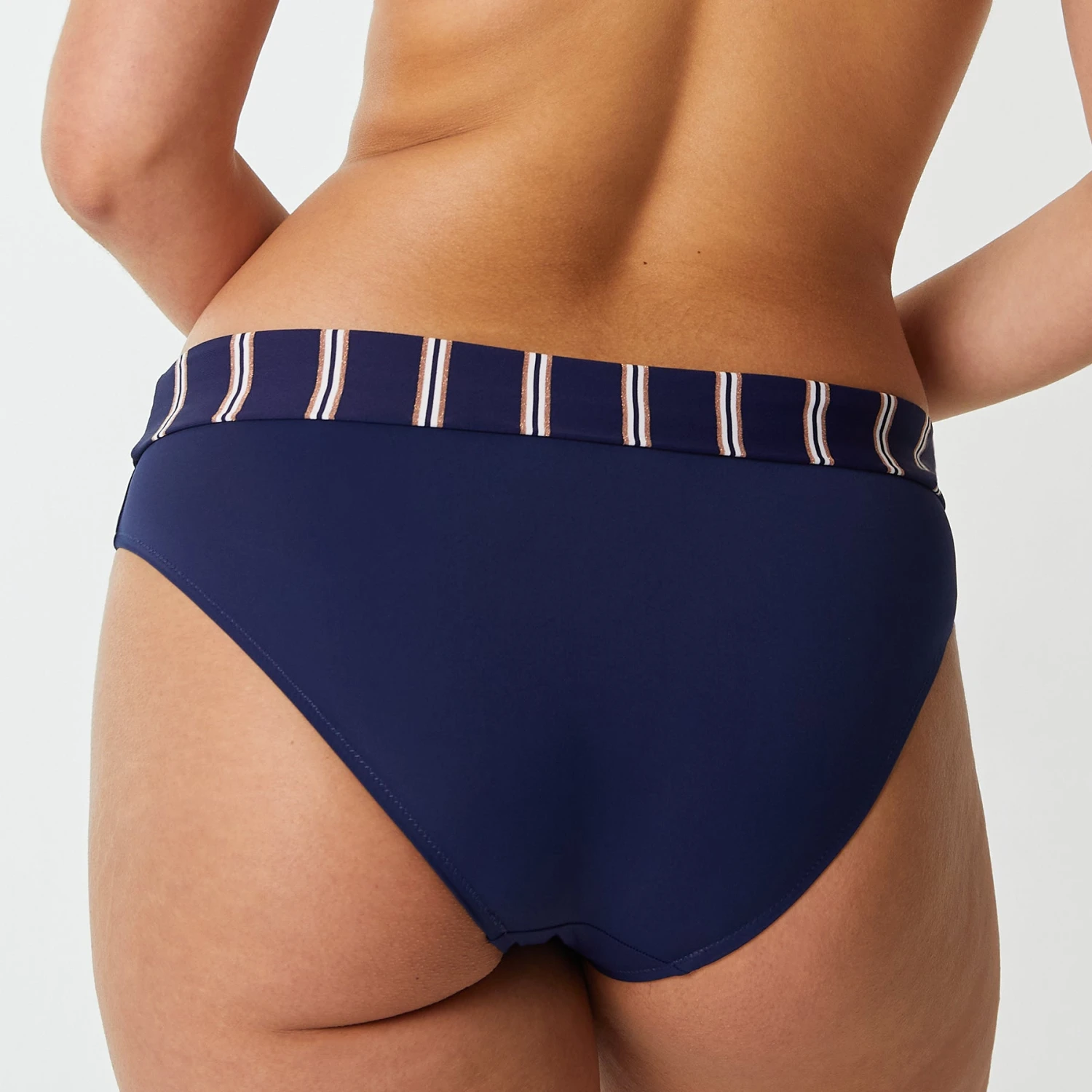 Culotte Haute De Bain Marine Précieux TAVOLARA 2 Culotte Haute De Bain Marine Précieux TAVOLARA – Image 2